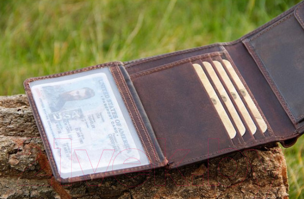 Изображение товара Портмоне Klondike 1896 Digger Cade / KD1043-03 (темно-коричневый)