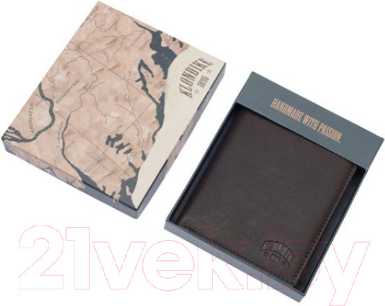 Изображение товара Портмоне Klondike 1896 Claim / KD1100-03 (коричневый)