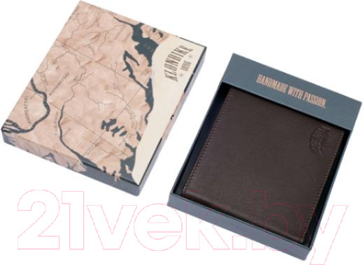 Изображение товара Портмоне Klondike 1896 Claim / KD1104-03 (коричневый)