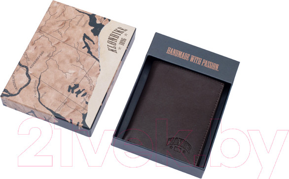 Изображение товара Визитница Klondike 1896 Claim / KD1110-03 (коричневый)