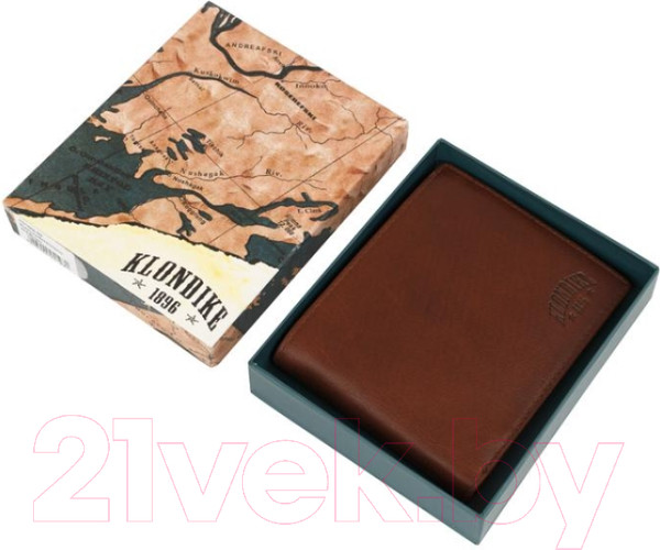 Изображение товара Портмоне Klondike 1896 Dawson / KD1120-03 (коричневый)