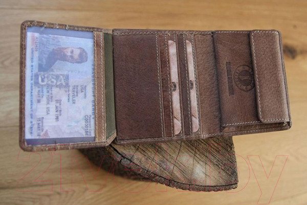 Изображение товара Портмоне Klondike 1896 Jamie / KD1004-02 (коричневый)