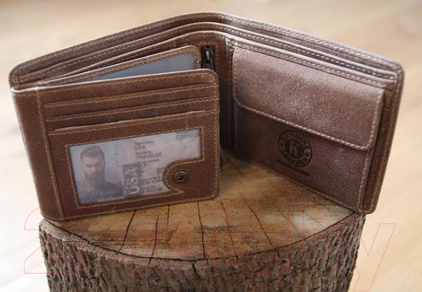 Изображение товара Портмоне Klondike 1896 Rob / KD1011-02 (коричневый)