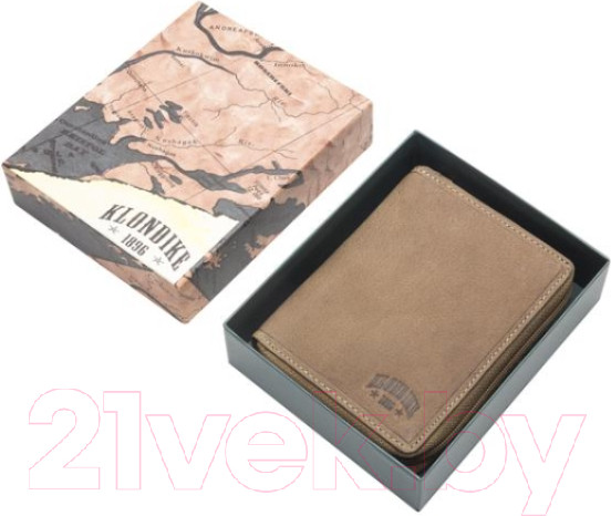 Изображение товара Портмоне Klondike 1896 Dylan / KD1012-02 (коричневый)