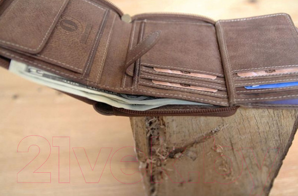 Изображение товара Портмоне Klondike 1896 Dylan / KD1012-02 (коричневый)