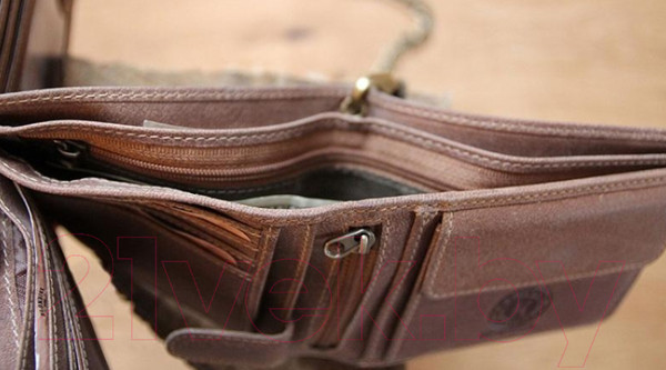 Изображение товара Портмоне Klondike 1896 Harry Eagle / KD1013-02 (коричневый)