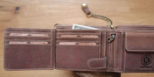 Изображение товара Портмоне Klondike 1896 Harry Eagle / KD1013-02 (коричневый)