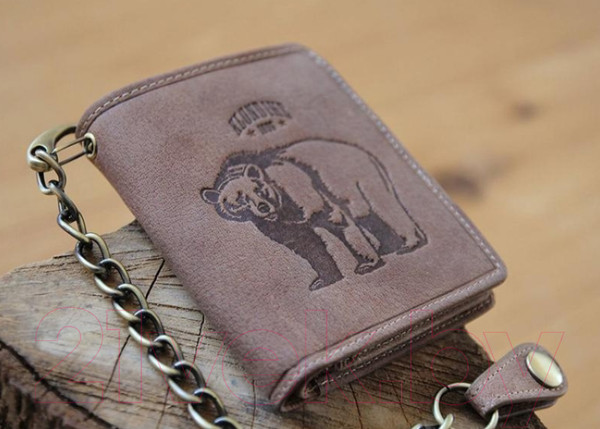 Изображение товара Портмоне Klondike 1896 Wayne Bear / KD1019-02 (коричневый)