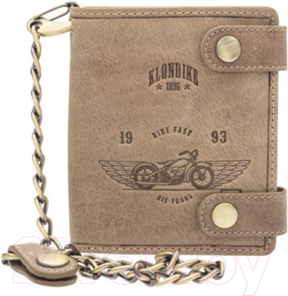 Изображение товара Портмоне Klondike 1896 Tim Bike / KD1027-02 (коричневый)