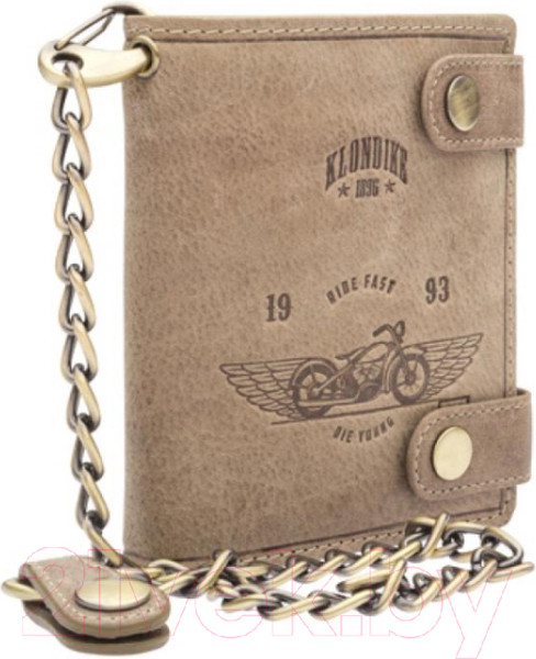 Изображение товара Портмоне Klondike 1896 Tim Bike / KD1027-02 (коричневый)
