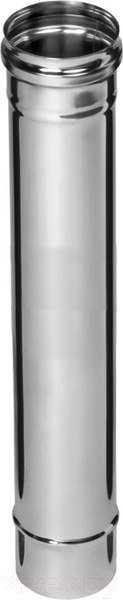 Изображение товара Труба дымохода Ferrum 0.5м 430/0.5мм Ф130 / f0906