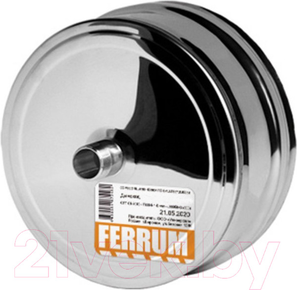 Изображение товара Конденсатоотвод для дымохода Ferrum 430/0.5мм Ф180 / f1611