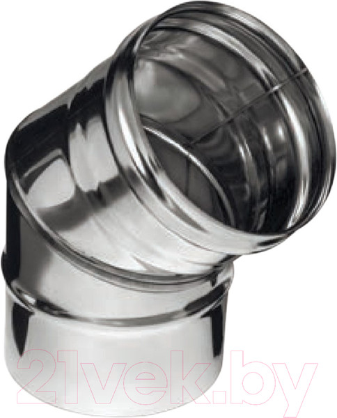 Изображение товара Поворот дымохода Ferrum Ф120 / f2304 (угол 135°, 430/0.5мм)
