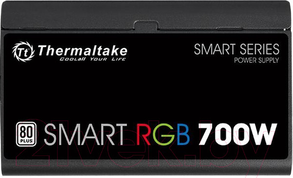 Изображение товара Блок питания для компьютера Thermaltake Smart RGB 700W / PS-SPR-0700NHSAWE-1
