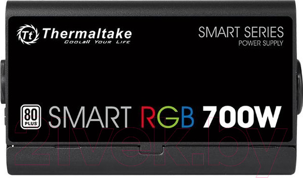 Изображение товара Блок питания для компьютера Thermaltake Smart RGB 700W / PS-SPR-0700NHSAWE-1