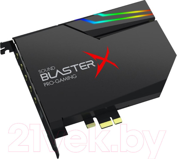 Изображение товара Звуковая карта Creative BlasterX AE-5 Plus (BlasterX Acoustic Engine) 5.1 