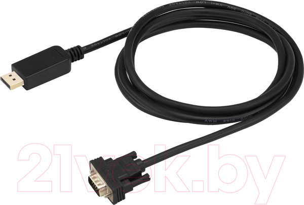 Изображение товара Кабель Buro BHP DPP VGA-2 DisplayPort (m) VGA (m) (2м)