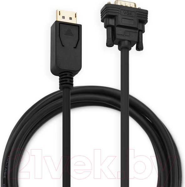 Изображение товара Кабель Buro BHP DPP VGA-2 DisplayPort (m) VGA (m) (2м)