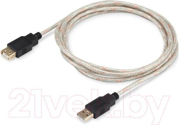 Изображение товара Удлинитель кабеля Buro USB2.0-AM-AF-S USB A(m) USB A(f) (1.8м)