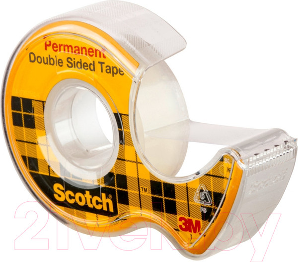 Изображение товара Скотч двухсторонний Scotch 3М 136D-RUS/EEME