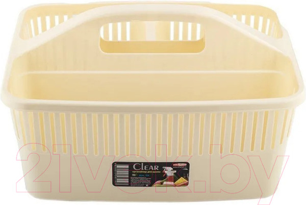 Изображение товара Органайзер для ванной Эльфпласт Clear / EP519 (слоновая кость)