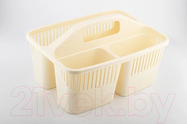 Изображение товара Органайзер для ванной Эльфпласт Clear / EP519 (слоновая кость)