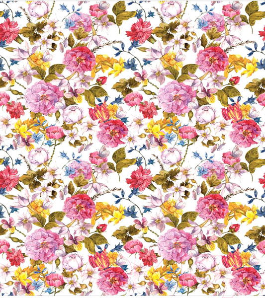 Изображение товара Скатерть JoyArty Цветастые переплетения / tcox_71211 (120x145)