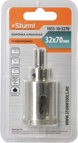 Изображение товара Коронка Sturm! 1055-10-3270