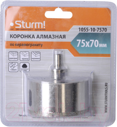 Изображение товара Коронка Sturm! 1055-10-7570