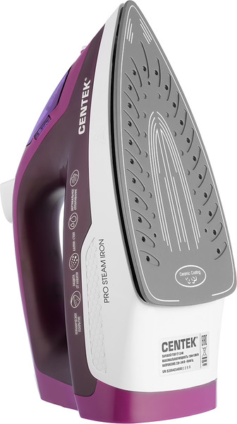 Изображение товара Утюг Centek CT-2348 (фиолетовый)