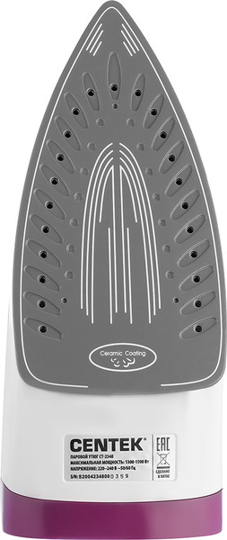 Изображение товара Утюг Centek CT-2348 (фиолетовый)