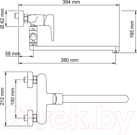 Изображение товара Смеситель Wasserkraft Vils 5602L