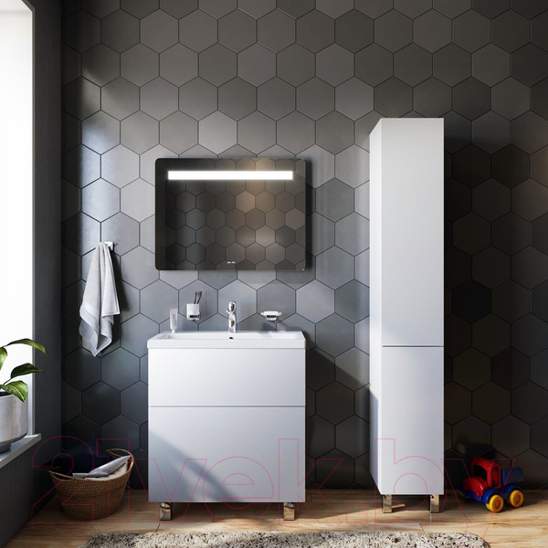 Изображение товара Шкаф-пенал для ванной AM.PM Gem M90CSR0306WG