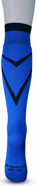 Изображение товара Гетры футбольные Indigo Sport Спорт 3-1 (р-р 32-34, васильковый)