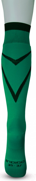 Изображение товара Гетры футбольные Indigo Sport Спорт 3 (р-р 35-37, зеленый)