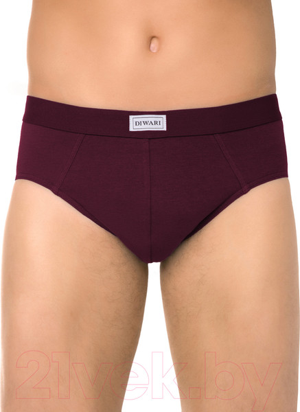 Изображение товара Трусы мужские Diwari Basic MSL 701 (р-р 78-82, бордо)