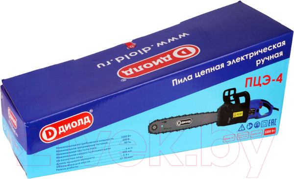 Изображение товара Электропила цепная Диолд ПЦЭ-4 (10191110)