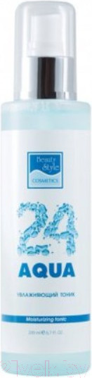 Изображение товара Тоник для лица Beauty Style Аква 24 увлажняющий (200мл)