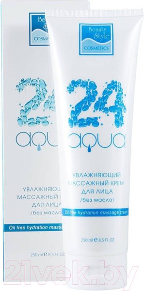 Изображение товара Крем для лица Beauty Style Аква 24 Увлажняющий массажный (250мл)