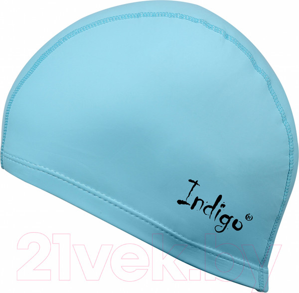 Изображение товара Шапочка для плавания Indigo Sport IN048 (голубой)