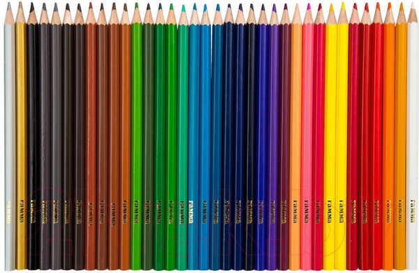 Изображение товара Набор цветных карандашей ГАММА Классические / 050918_05 (36цв)