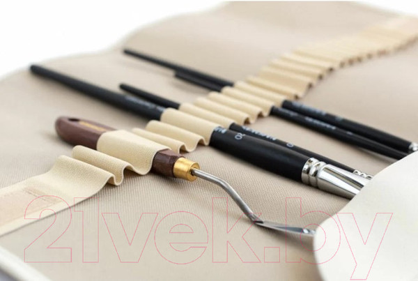 Изображение товара Пенал Малевичъ Для кистей / 195007 (бежевый)