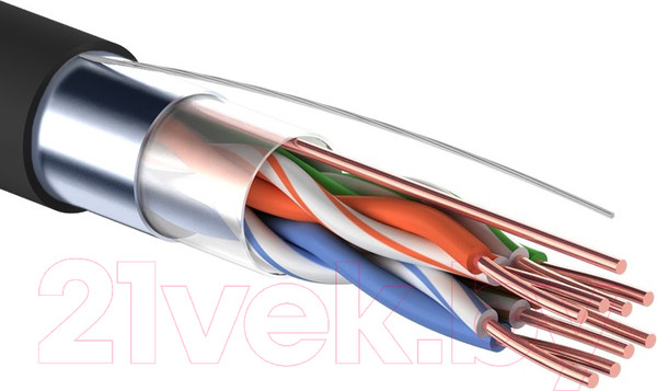 Изображение товара Кабель PROconnect FTP 4PR 24AWG CAT5e / 01-0154