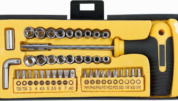 Изображение товара Набор головок, бит Topex 39D369