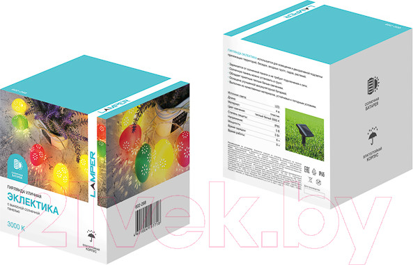 Изображение товара Садовая гирлянда Lamper Эклектика / 602-268