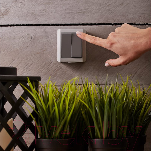 Изображение товара Выключатель Kranz Idustrial KR-78-0609 (серый)