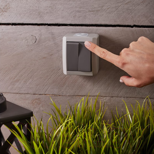 Изображение товара Выключатель Kranz Idustrial KR-78-0609 (серый)