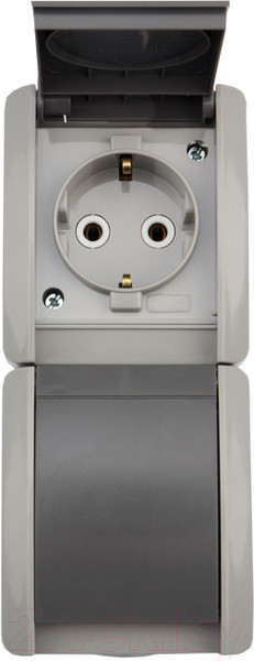 Изображение товара Розетка Kranz Industrial KR-78-0616 (серый)