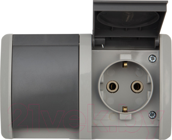 Изображение товара Розетка Kranz Industrial KR-78-0614 (серый)