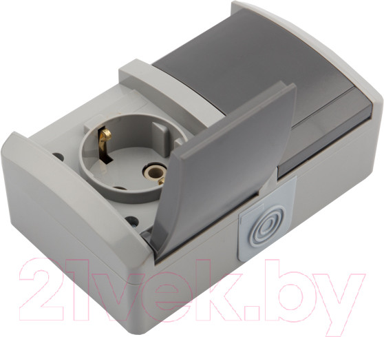 Изображение товара Розетка Kranz Industrial KR-78-0613 (серый)